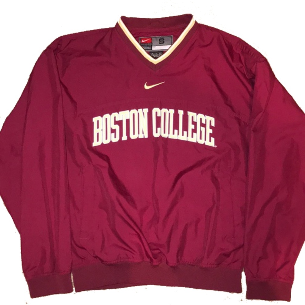 Vintage Nike Boston College Windbreaker